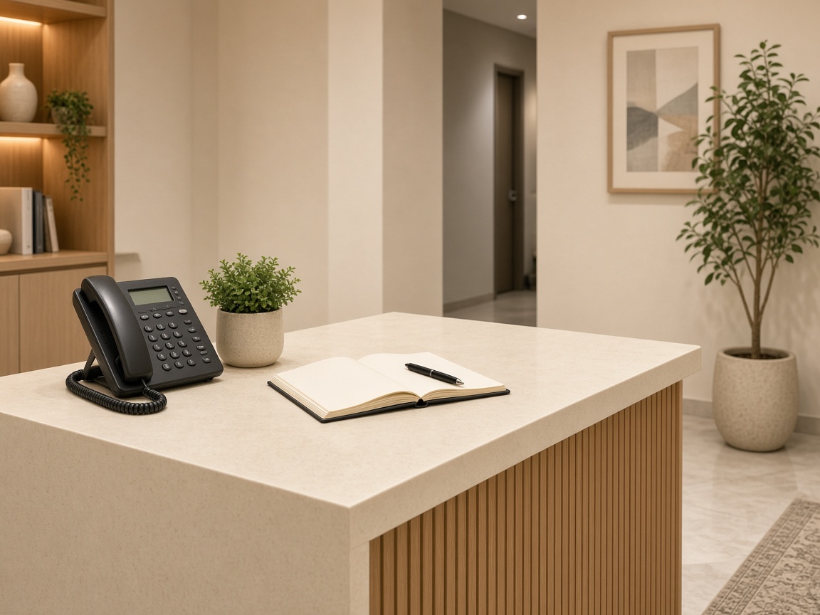 Contact desk at Ivorycart House in Kuala Lumpur