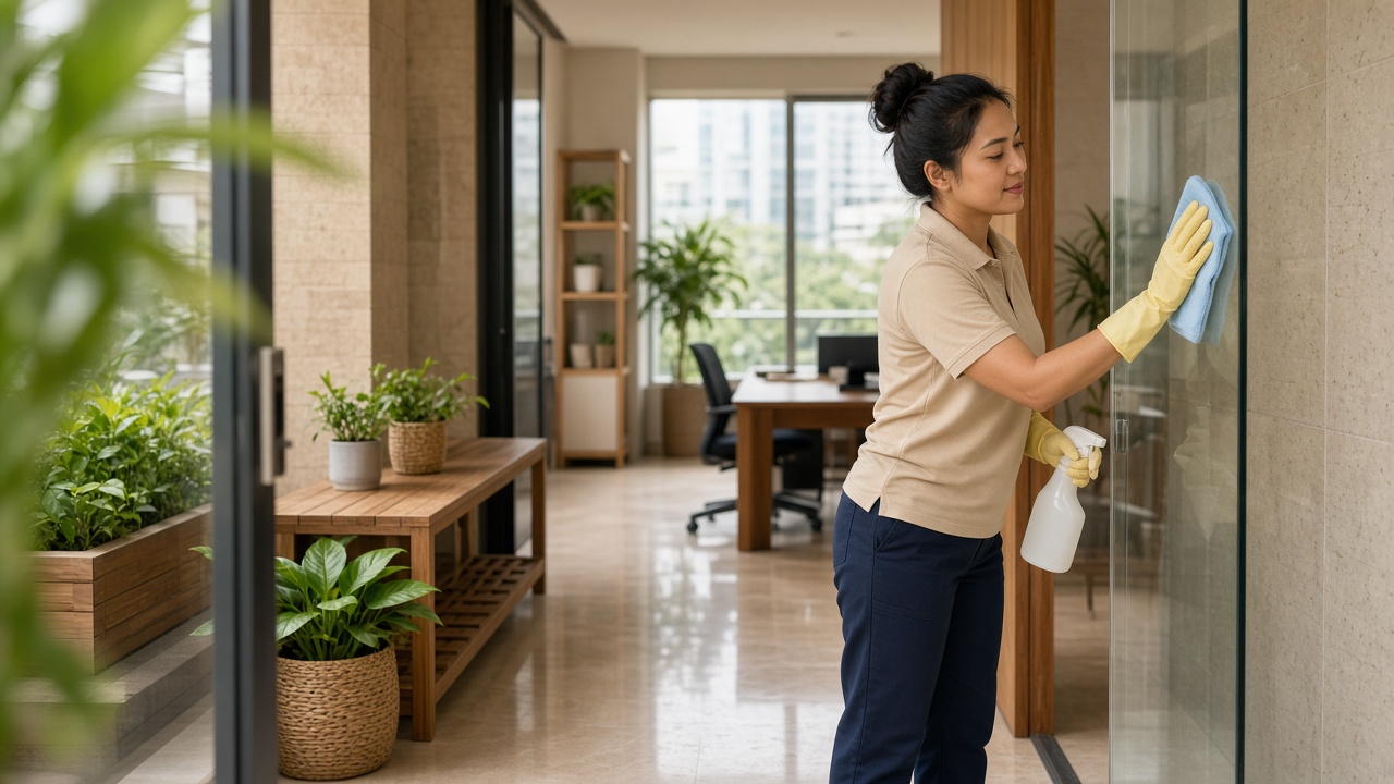 Residential / office cleaning story image